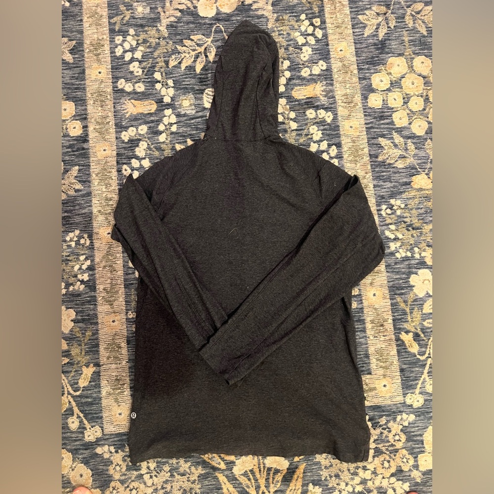 Lululemon Gray Athletic Zip-Up Hoodie - Picture 2 of 4
